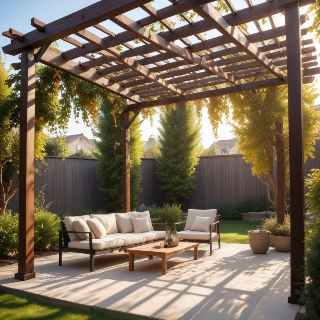 Перголы: обзор конструктивных решений, материалов и условий монтажа