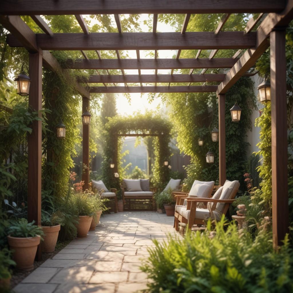 Перголы: типы, материалы и варианты установки