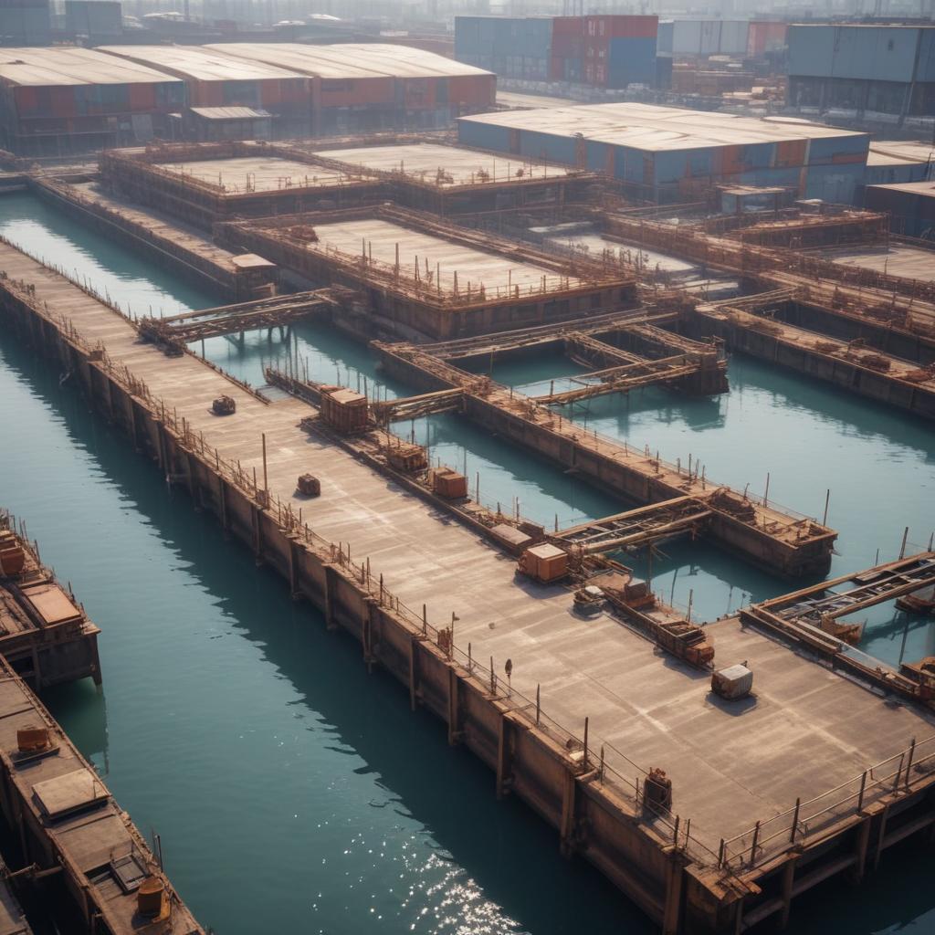 Производство понтонов и причальных сооружений: современные технологии, материалы и сферы применения